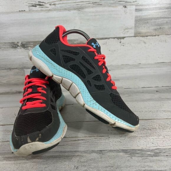Under Armour Womens Micro G‎ Engage Running Sneaker Shoes Multicolor Size 8.5 - Picture 6 of 8
